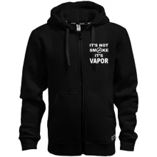 Худи на молнии It`s not smoke, it`s vapor